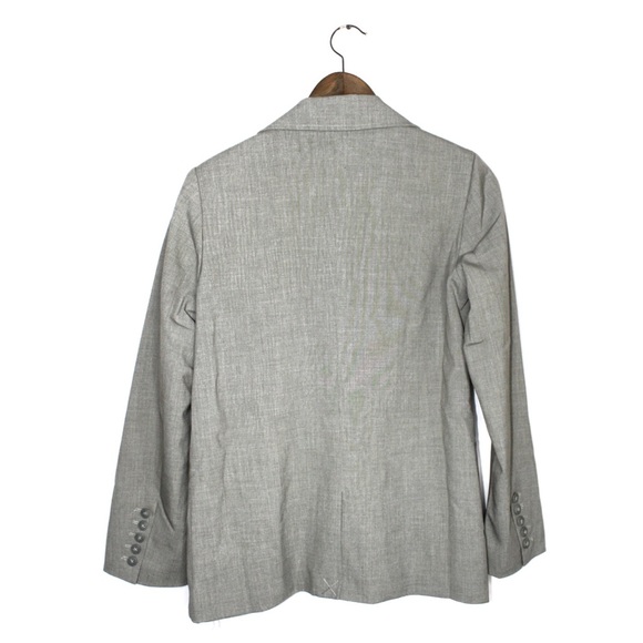 Who What Wear NWT Audrey Layered Blazer Stone Green XS - Picture 9 of 11